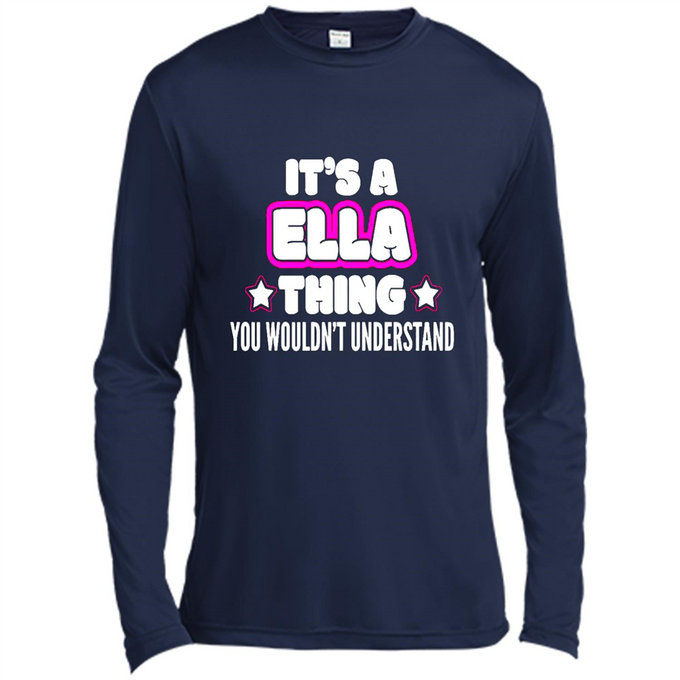 It's A Ella Thing You Wouldn't Understand - Canvas Long Sleeve T-Shirt