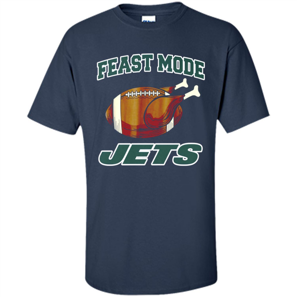 Feast Mode Jets Shirt - New York Turkey Thanksgiving