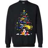 Mustang Tree Christmas Sweatshirt PINGPONG