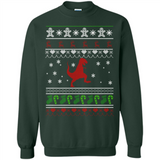 Dinosaur and Santa Ugly Christmas Sweater - Sweatshirt
