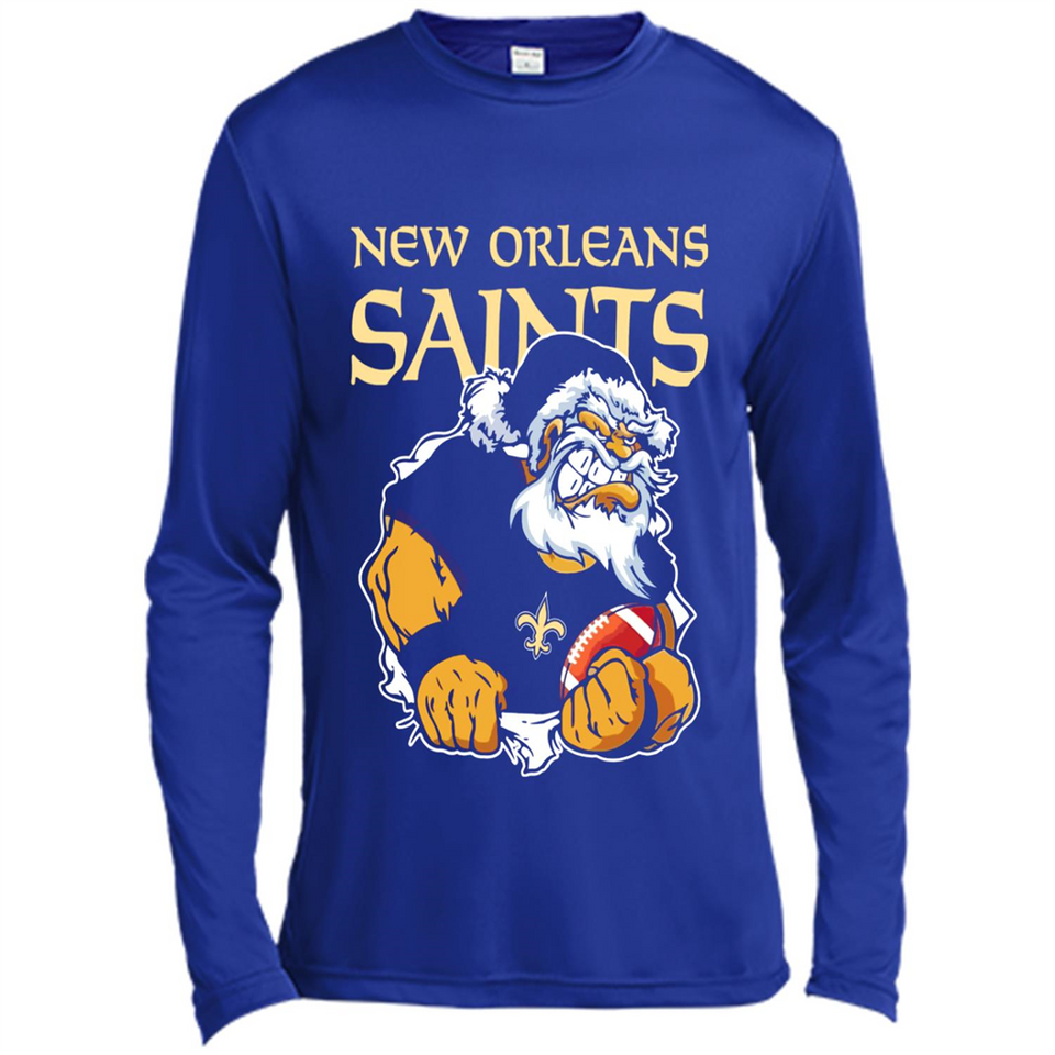 Grumpy Santa Claus New Orleans Saints Football Team PINGPONG