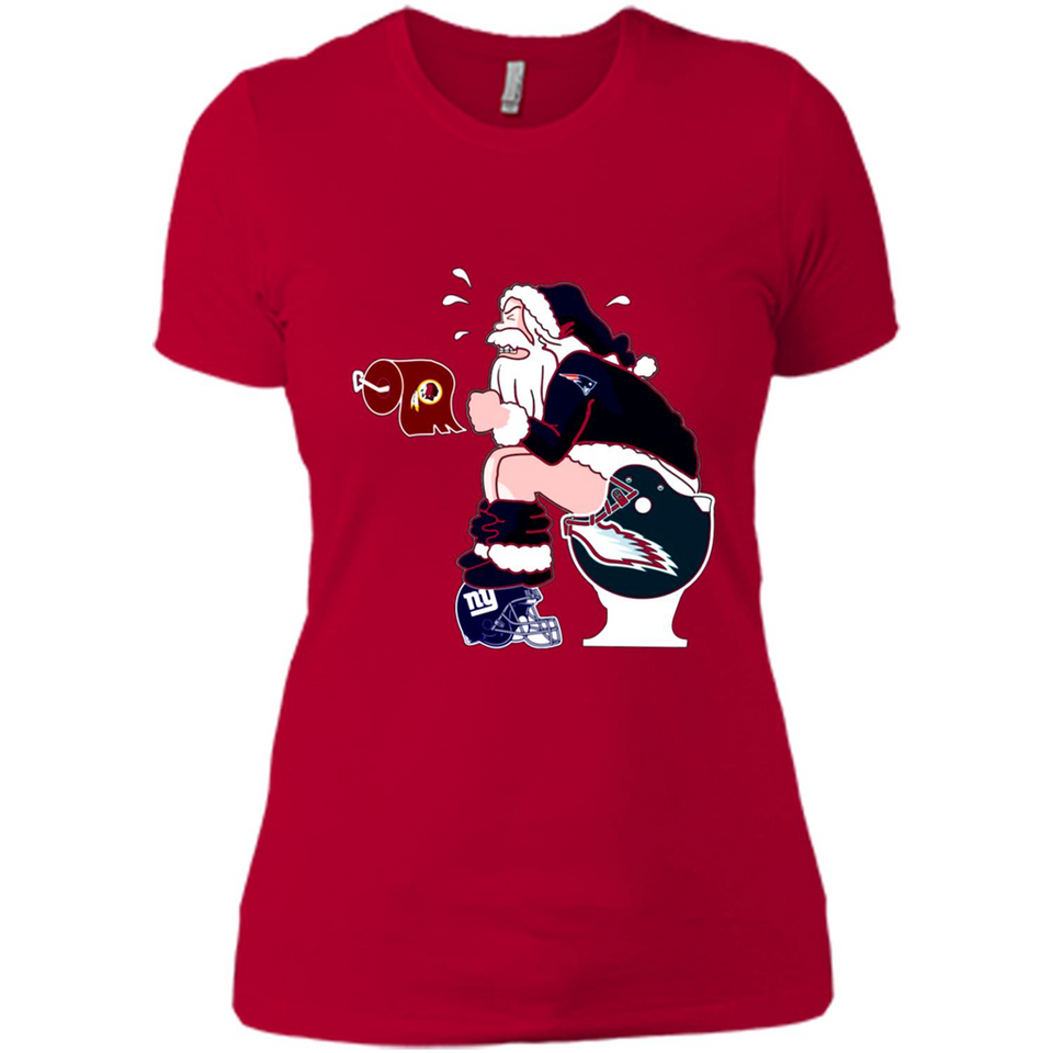 New England Patriots Toilet Santa Claus PINGPONG