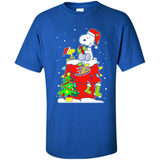 Anaheim Ducks Snoopy Ugly Christmas Sweaters - Shirt