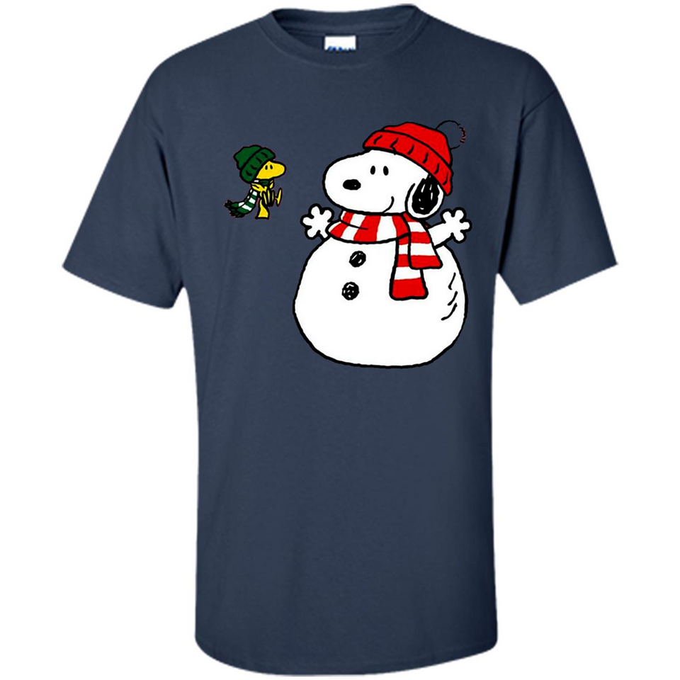 Snoopy Snowman Christmas