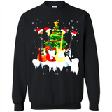 Santa Hat Electric Guitar Classical Guitar Christmas shirt Ladies' Boyfriend