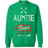 Aunt Shirt Buffalo Plaid Family Camp Bear Tee - Sweatshirt
