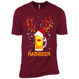 Rainbeer Funny Reindeer Beer Lover
