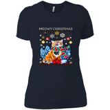 Meowy Christmas Ugly Funny Cats Lover PINGPONG