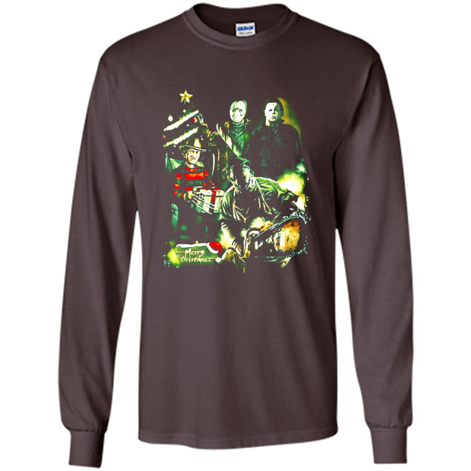 Merry Halloween Christmas Jason Michael Myers Leather Face Freddy PINGPONG
