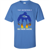 The Incredible Baltimore Ravens Hulk NFL Football