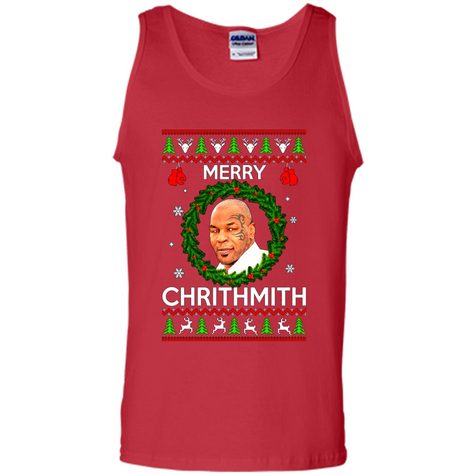 Mike Tyson Merry Chritmith Christmas Sweatshirt PINGPONG