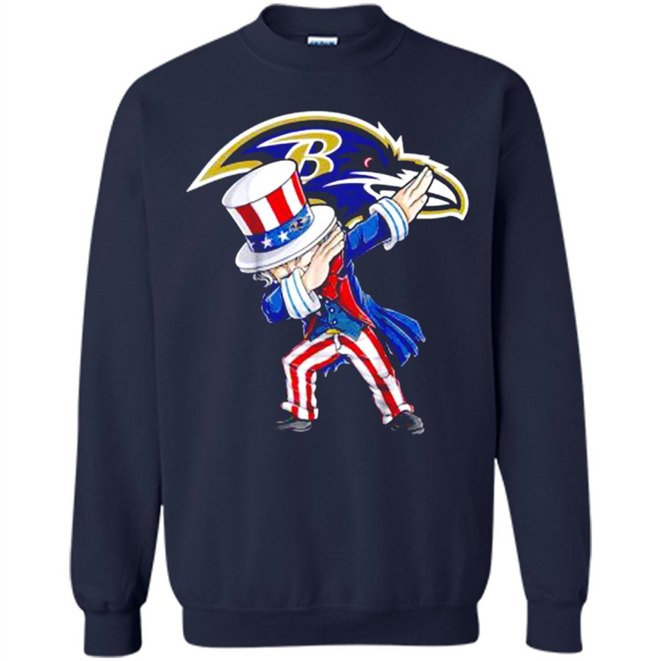 NFL BALTIMORE RAVENS UNCLE SAM DABBING INDEPENDENCE DAY