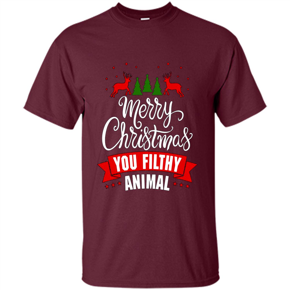 Merry Christmas You Filthy Animal PINGPONG