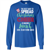 Spread Christmas Cheer Lunch Family Xmas Gift Ls - Long Sleeve T-Shirt