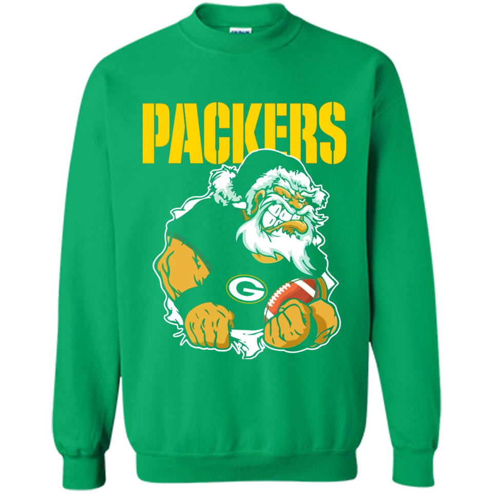 Grumpy Santa Claus Green Bay Packers Football Team PINGPONG