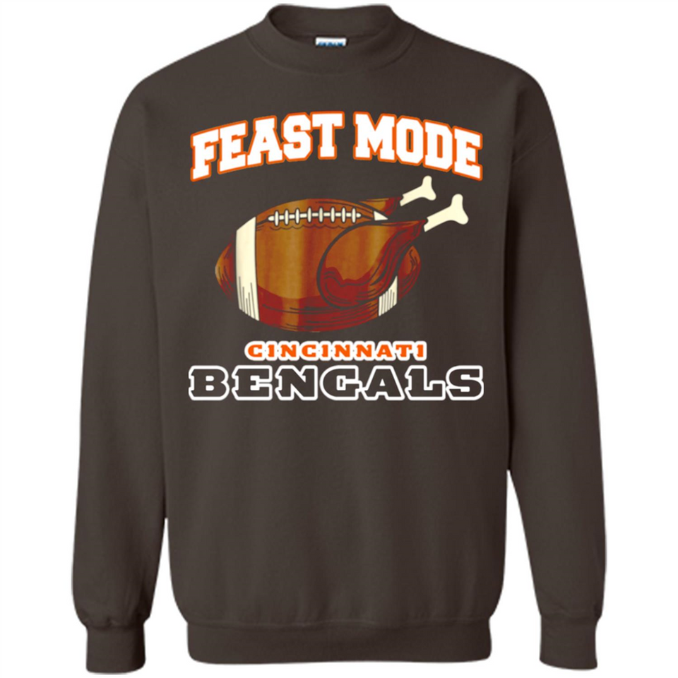 Feast Mode Bengals Shirt - Cincinnati Turkey Thanksgiving