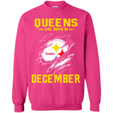 Queens Are Born In December - Pittsburgh Steelers Football - Sweatshirt