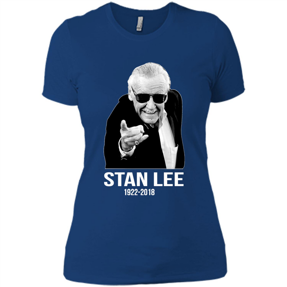 Stan Lee Rip 1922-2018 - Ladies' Boyfriend T-Shirt