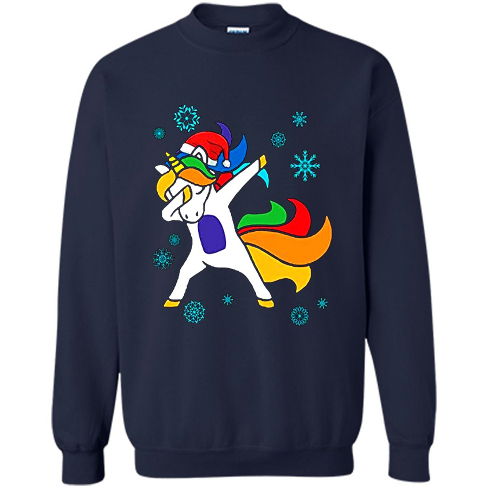 Christmas Dabbing Unicorn - Sweatshirt