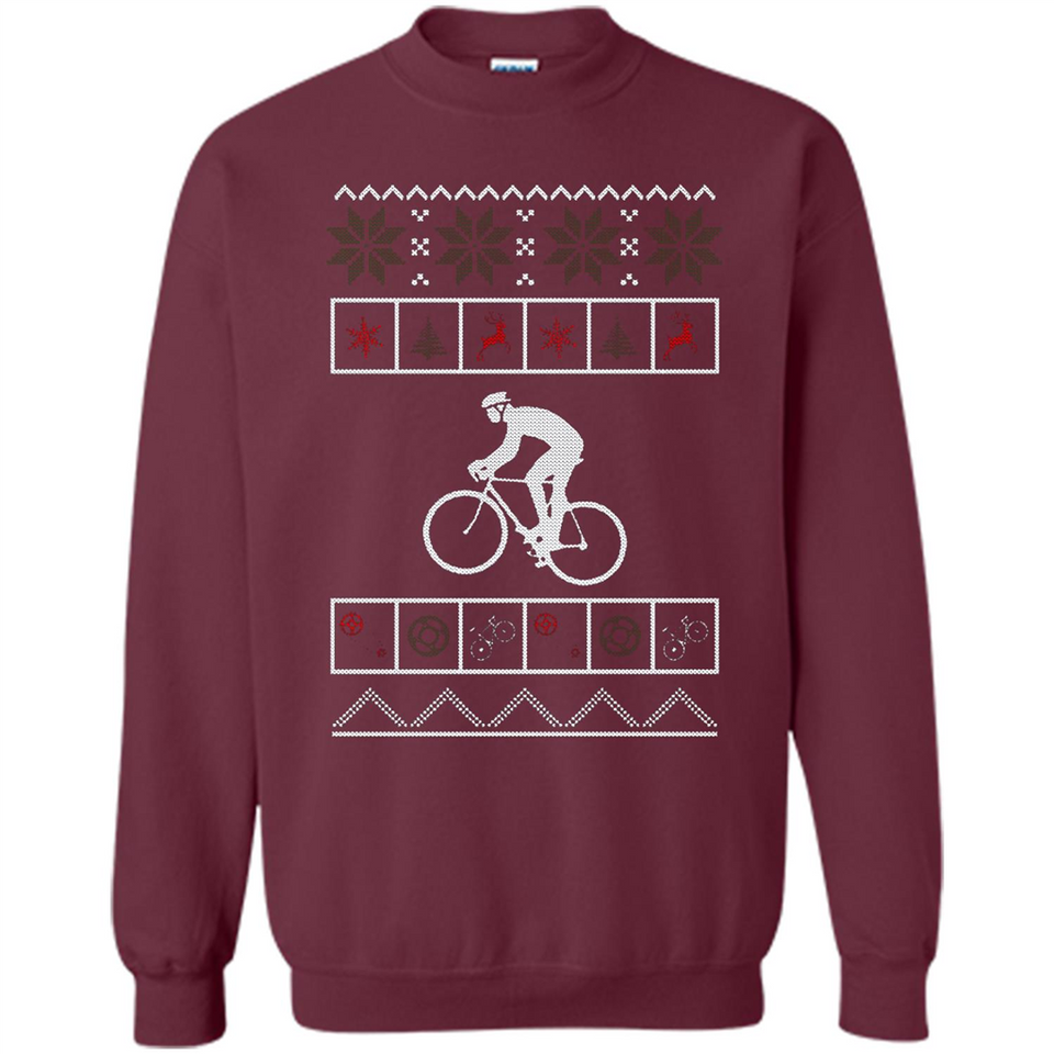 Christmas Ugly Sweater Cycling - Ugly Christmas Sweater - Sweatshirt