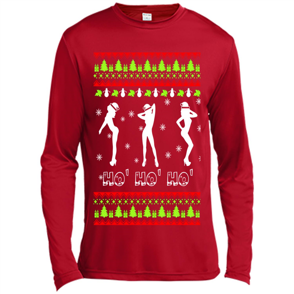 Ho Ho Ho Santa's Helpers Christmas - Canvas Long Sleeve T-Shirt