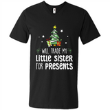 Will Trade My Little Sister For Presents Christmas - Men's V-Neck