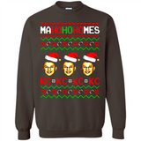 Patrick Mahomes Ma Ho Ho Homes Christmas sweatshirt PINGPONG - Sweatshirt