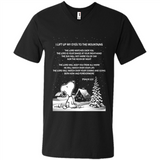 Snoopy Ugly Christmas - Men's V-Neck
