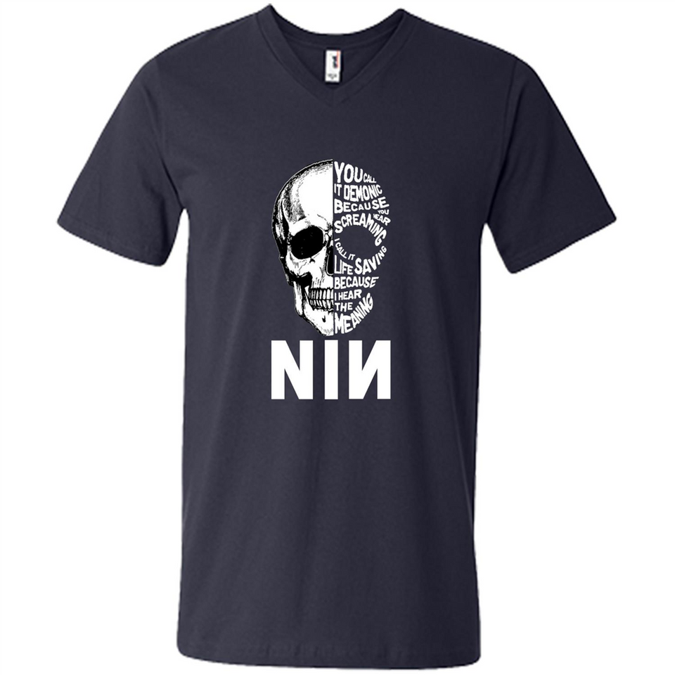 you call it demonic because you hear the screaming NIN