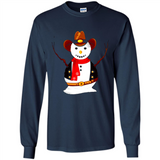 Snowman Cowboy Merry Christmas Xmas