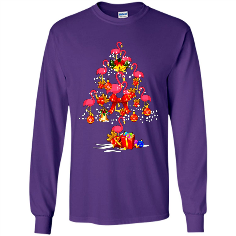 Flamingo Christmas Tree Merry Christmas Flamingo PING PONG