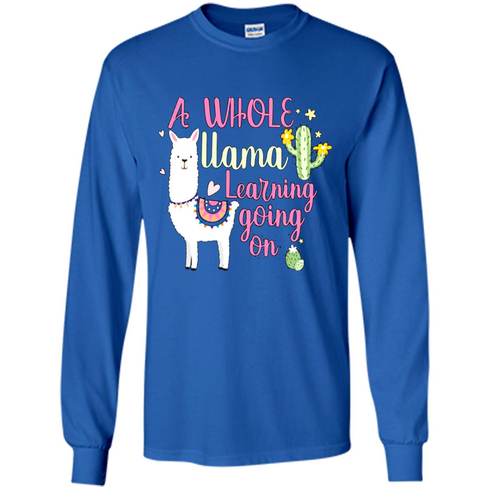 A Whole Llama Learning Going on Teachers Students PING PONG