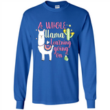 A Whole Llama Learning Going on Teachers Students PING PONG