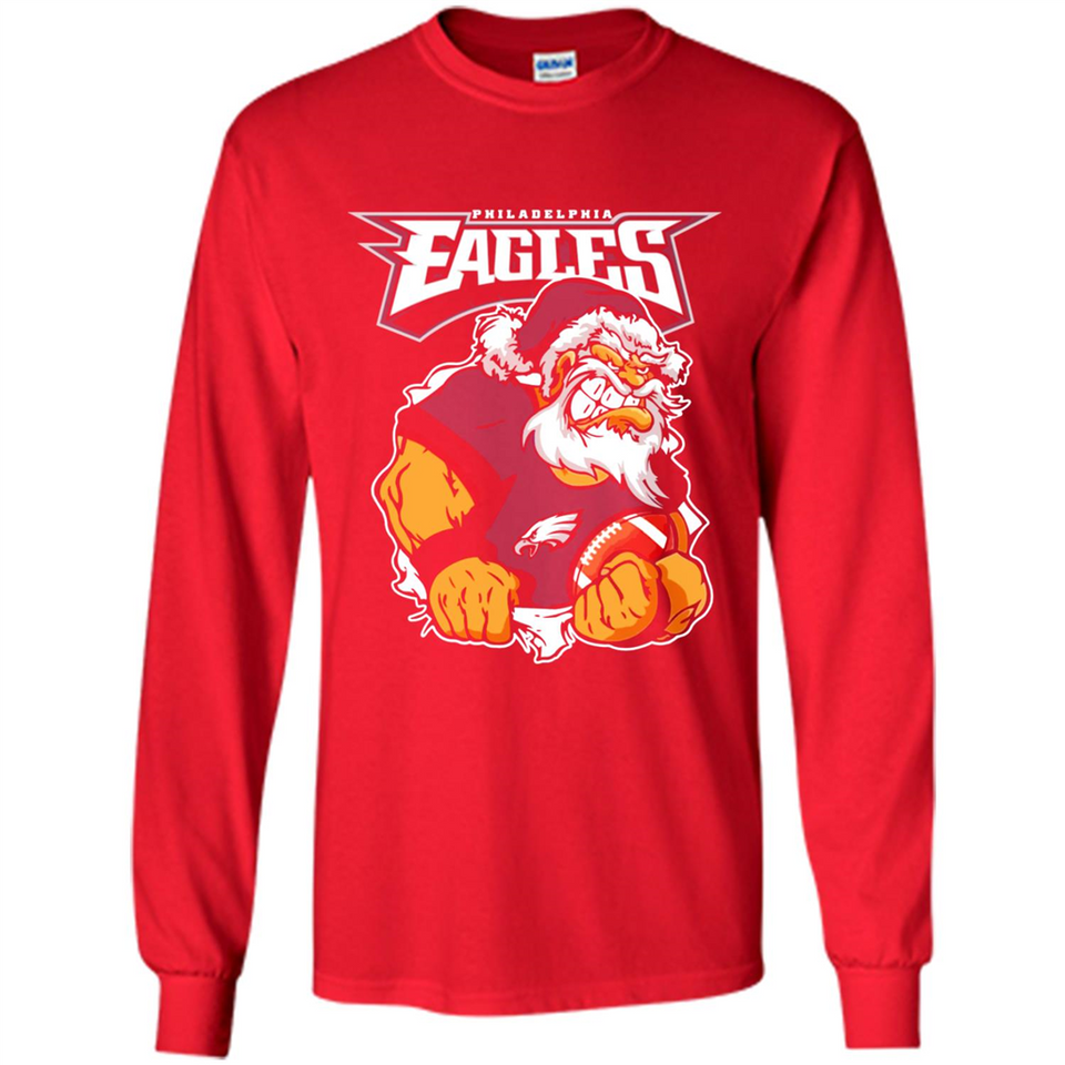 Grumpy Santa Claus Philadelphia Eagles Football Team PINGPONG