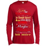 Maybe Christmas Doesn't Come From Store Christmas Means - Canvas Long Sleeve T-Shirt