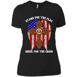 Francisco Giants - stand for the flag kneel for the cross