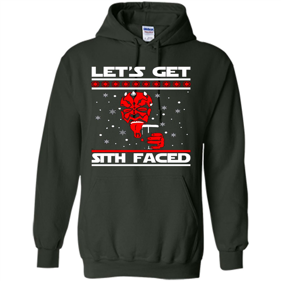 Let’s get sith faced Christmas sweatshirt PINGPONG