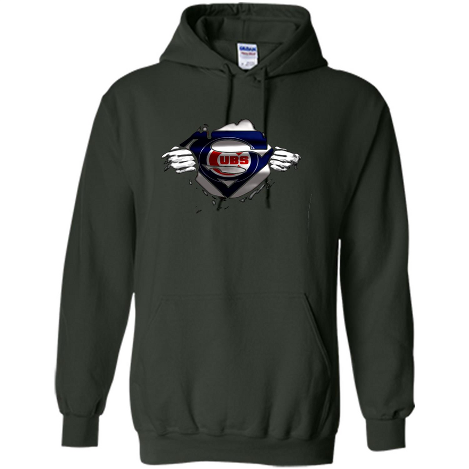 Chicago Cubs And Superman Fans - Hoodie