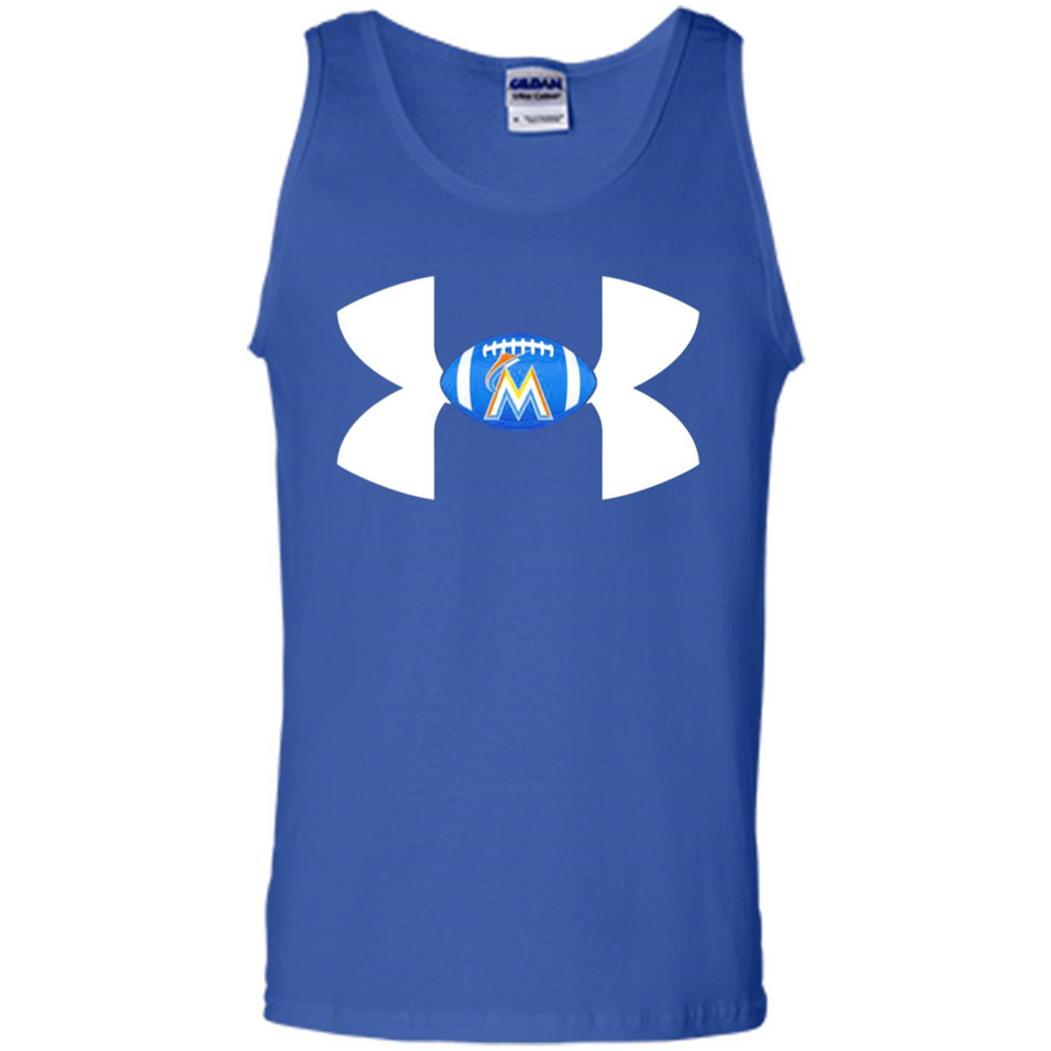 Miami Marlins Under Armour Logo - Tank Top