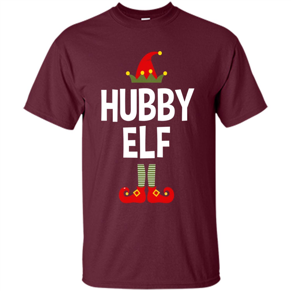 Hubby Elf Shirt - Family Matching Christmas Pajamas - Shirt