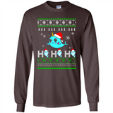 Narwhal christmas sweatshirt hoodie long PINGPONG - Long Sleeve T-Shirt