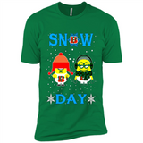 Snow Day Shirt For Cincinnati Bengals Vs Minion Fans pingpong