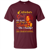 October Girl She Slays She Prays Beautiful Birthday PINGPONG