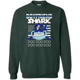 Police boyfriend Shark Blue Line Tee