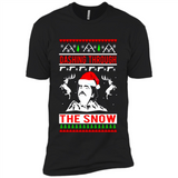 Narcos dashing through the snow Christmas sweatshirt PINGPONG