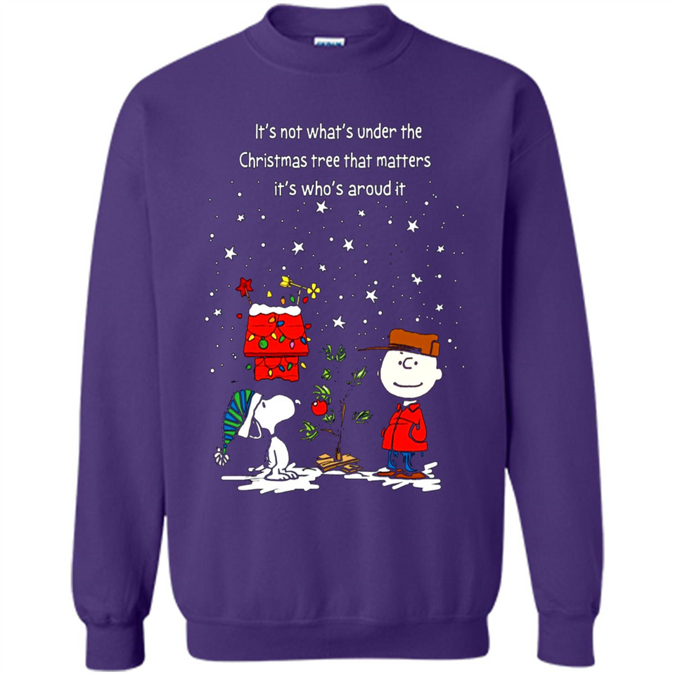 It’s Not What’s Under The Christmas Tree Snoopy Charlie Brown PING PONG