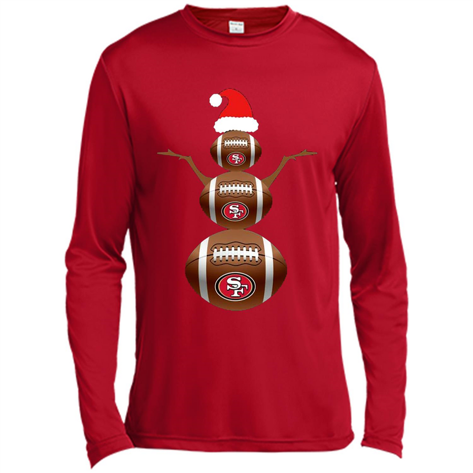 San Francisco 49ers NFL Dabbing Snowman Xmas