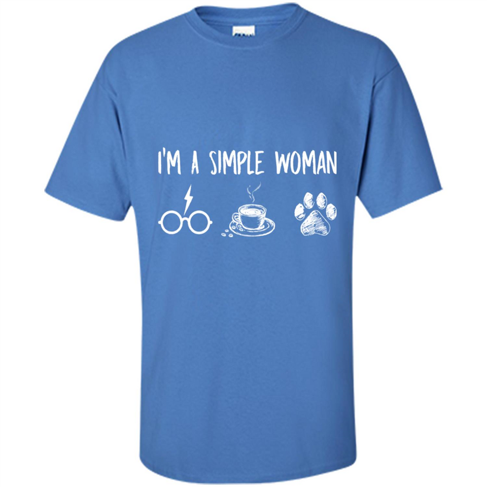 I’m Simple Woman Like Harry Potter, Coffee and Dog