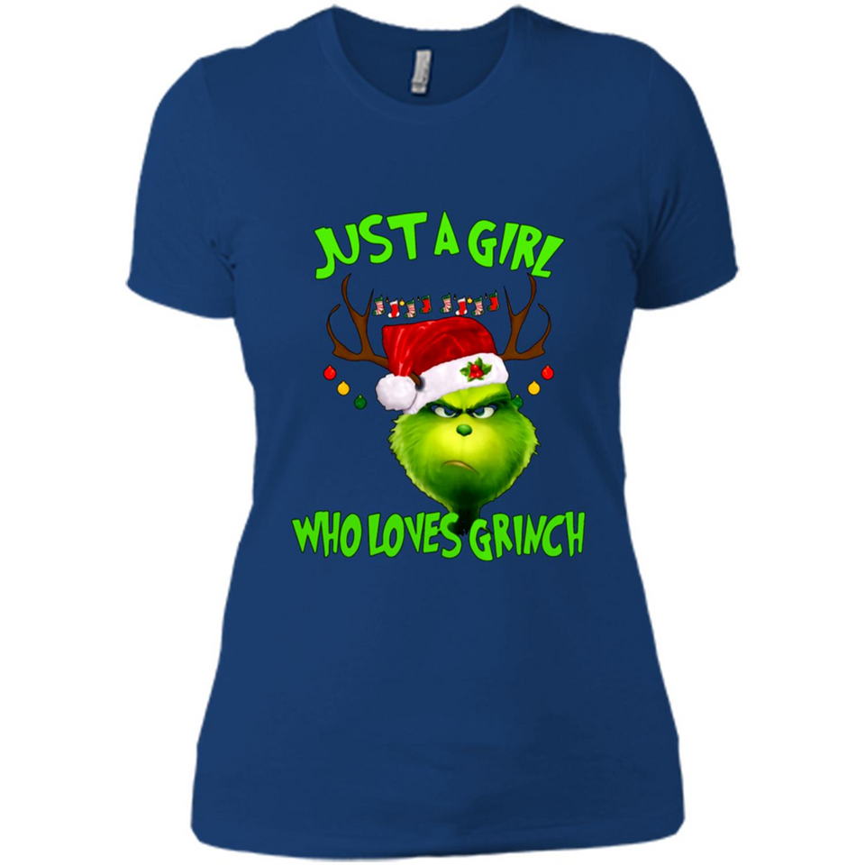 Just a Girl Who Loves Grinch Christmas PING PONG