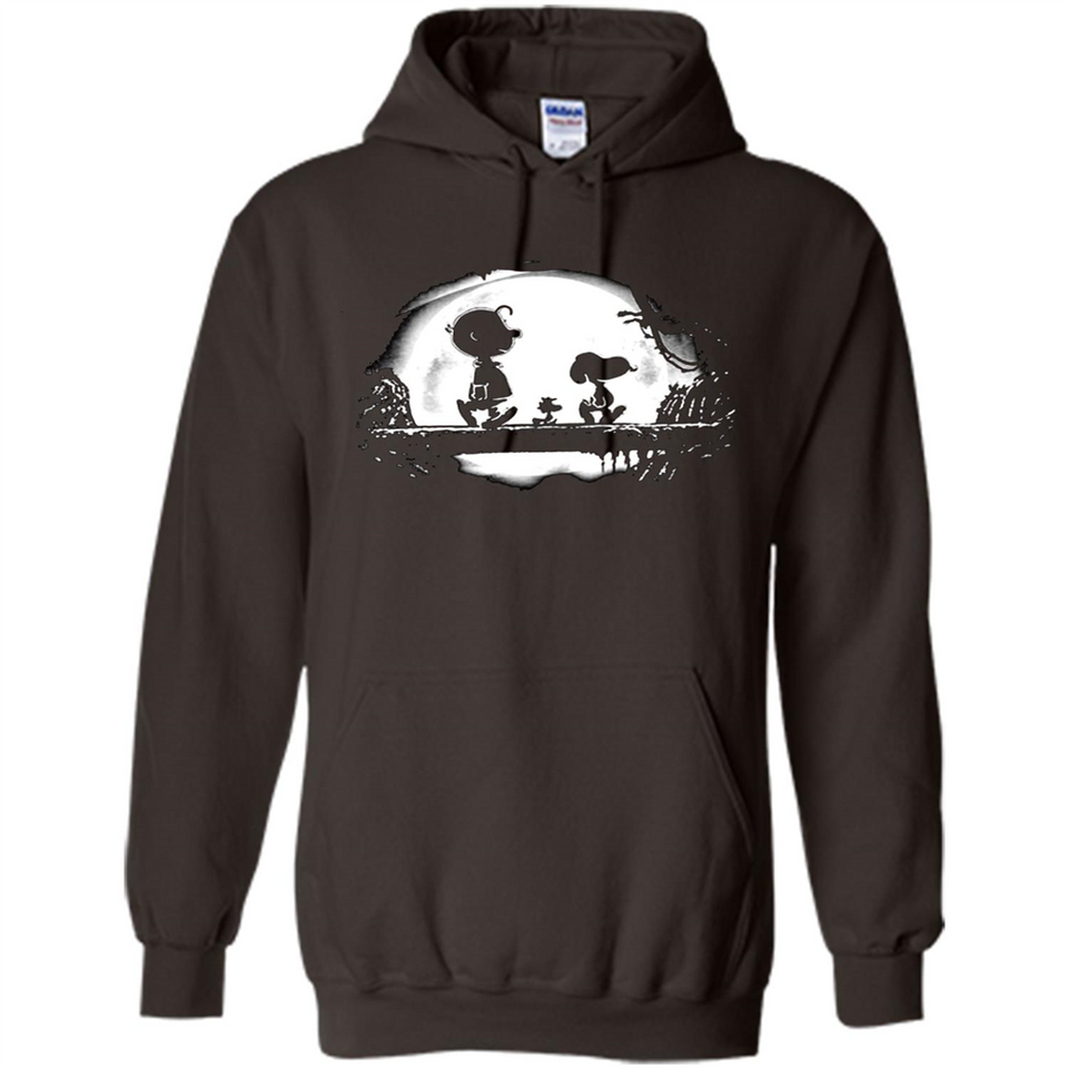 Snoopy The Peanuts Walking To The Moon